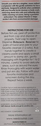 NeedCrystals Microdermabrasion Crystals, DIY Face Scrub with Vitamin C. Natural Facial Exfoliator for Dull or Dry Skin Improves Wrinkles, Anti-Aging, Skin Texture & Brightening. 8 oz - Image 11