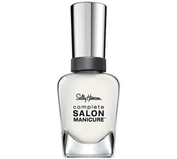 Sally Hansen Complete Salon Manicure, Let’S Snow, 0.5 Fluid Ounce