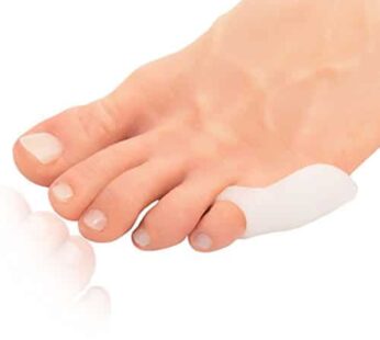 Dr. Frederick’s Original Tailor’s Bunion Pads – Soft Gel Bunionette Cushions – Tailors Bunion Corrector for Pain Relief – Fits Men & Women – Pinky Toe Protector – 6 Pads