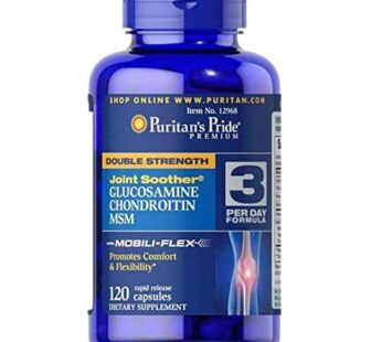 Puritan’s Pride Glucosamine, Chondroitin & MSM-3 Per Day Formula