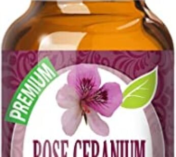 Healing Solutions 10ml Oils – Rose Geranium Essential Oil – 0.33 Fluid Ounces