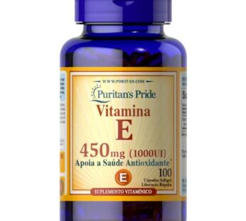 Puritan’s Pride Vitamin E 450 Mg, supports immune function, Capsule 100 count
