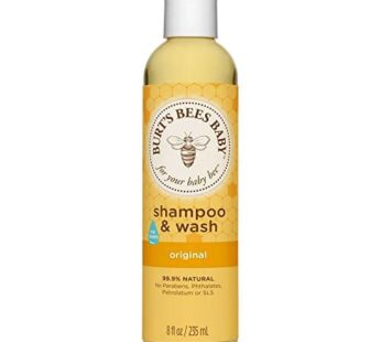Burt’s Bees Baby Bee Original Shampoo & Wash 8 oz (Pack of 2)