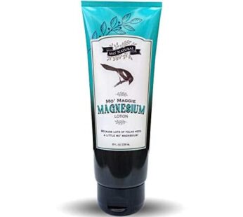 Mo’ Natural Topical Magnesium Lotion, 8 FL Oz, Unscented (Presentation Varies)