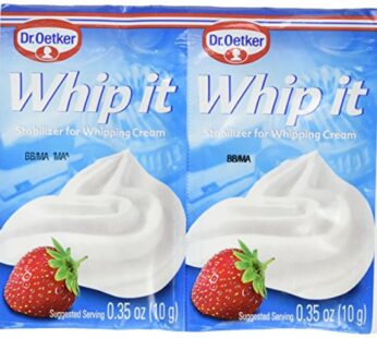 Dr. Oetker Whipped Cream Stabilizer, 0.35 Ounce (Pack of 2)