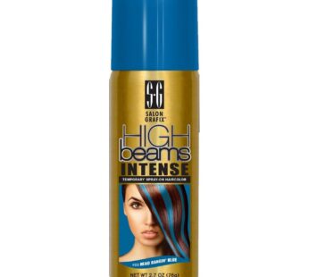 Salon Grafix High Beams Intense Temporary Spray – Blue for Unisex – 2.7 oz Hair Color