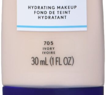 COVERGIRL Smoothers Hydrating Makeup Foundation, Natural Ivory, 1 Fl Oz, 1 Pack ,Hydrating Foundation, Cruelty Free Foundation, Liquid Foundation, Cream Foundation, Moisturizing Foundation