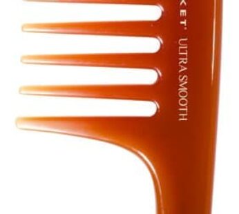 Cricket Ultra Smooth Detangler Comb for Wet, Dry, Long, Thick Hair Anti-Frizz Detangling Shower Comb with Argan & Olive Oils and Keratin Protein Infused Plastic