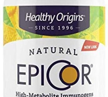 Healthy Origins EpiCor (Immune Protection), 500 mg – Plant-Based Immune Support Capsules – Gluten-Free & Non-GMO Supplement – 150 Veggie Caps