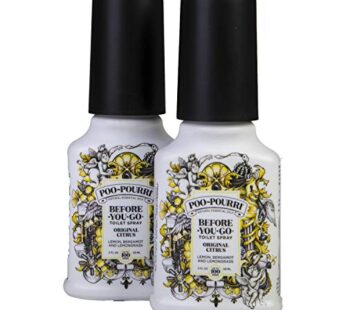 Poo-Pourri Before-You-Go Toilet Spray Bottle, Original Scent, 2 Fl Oz (Pack of 2)