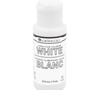 LorAnn White Liquid Food Color, 1 ounce squeeze bottle