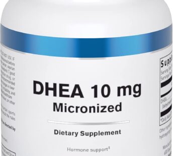 Douglas Laboratories 10 mg Capsules – Micronized – Supports Hormone Balance, Immunity, Brain, Bone Health & Metabolism* – Non-GMO – 100 Vegetarian Capsules