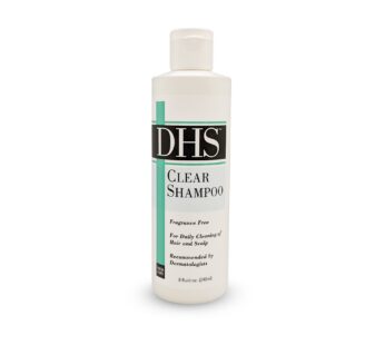 DHS Clear Shampoo – Women?s and Men?s Shampoo for Sensitive Skin/Unscented Cleansing Shampoo Cleans Hair and Treats Dry Scalp/Irritant-free, Paraben-free, Fragrance-free, and Dye-free / 8oz