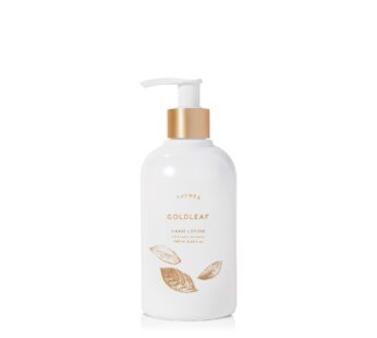 Thymes Hand Lotion Gold Pump – 8.25 Fl Oz – Goldleaf