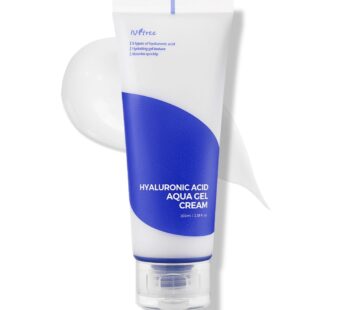 IsNtree Hyaluronic Acid Aqua Gel Cream 100ml, 3.38 fl.oz | Hydrating gel texture | Lightweight moisturizer | Absorbs quickly