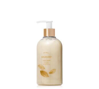 Thymes – Goldleaf Hand Wash with Pump – Hydrating Liquid Hand Soap with Elegant Floral Scent – 8.25 oz