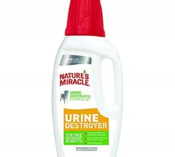 Nature’s Miracle Urine Destroyer for Dogs, Light Fresh Scent, Tough on Strong Dog Urine and The Yellow Sticky Residue