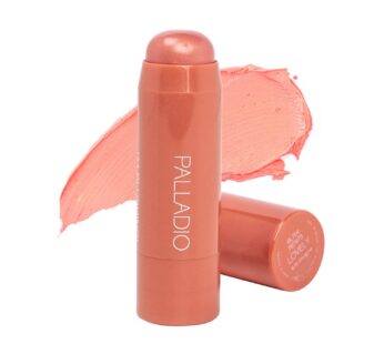 Palladio I’m Blushing 2-in-1 Cheek and Lip Tint, Buildable Lightweight Cream Blush, Sheer Multi Stick Hydrating formula, All day wear, Easy Application, Shimmery, Blends Perfectly onto Skin, Lovely