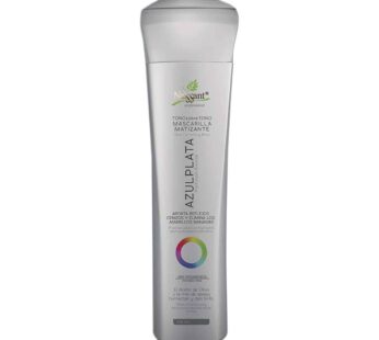 naissant Silver Ash Blonde Hair Blue Toning Mask | Eliminates Brassiness | Neutralizes Yellow & Orange Tones | Paraben, Ammonia & Sulfate Free | Pro-Vitamin B5, Olive Oil & Honey (Azul Plata) 10.1 Fl