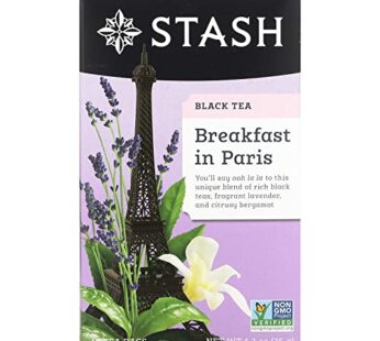 Stash Tea Breakfast in Paris Black Tea, 18 Count