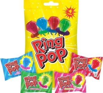Ring Pop Bag 4-0.35 OZ (10g), Net Wt 1.4 OZ (40g)