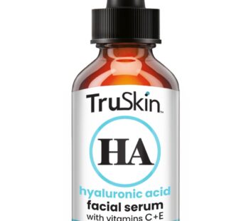 TruSkin Hyaluronic Acid Serum for Face + 7 Ultra Hydrating Ingredients ? Best Face Serum for Moisturizing, Plumping & Smoothing of Fine Lines, 2 fl oz