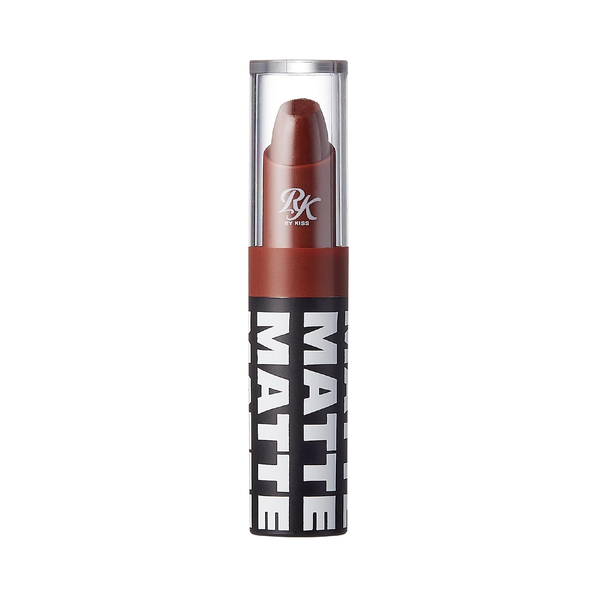 Ruby Kisses Lipstick, Matte Finish, Long-Lasting, Highly Pigmented, Smooth Apply, Full Coverage Lip Makeup for Women Men (Spicy Brown) - Image 2