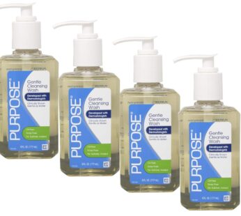 Purpose Gentle Cleansing Wash, 6 Fl Oz (Pack of 4)