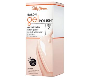 Sally Hansen Salon Pro Gel Nail Polish Lacquer, Sheer Ecstasy, 0.24 Fl. Oz.