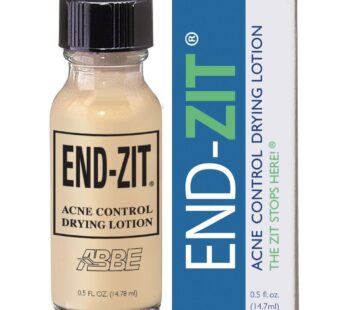 End-zit Acne Control Drying Lotion (Light/Medium), 0.5 Ounce