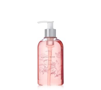 Thymes – Kimono Rose Hand Wash with Pump – Hydrating Liquid Hand Soap with Soft Vanilla Rose Scent – 8.25 oz