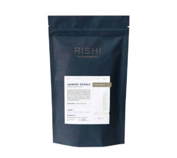 Rishi Tea Jasmine Pearls Green Tea – Organic, Caffeinated Loose Leaf Tea, Hand-Rolled with Floral Aroma & Taste – 8.81 Ounces, 22+ Servings