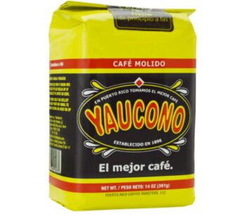Yaucono Ground Coffee Bagged, 14 Ounce (Pack of 1)