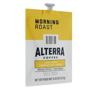 Alterra Coffee Morning Roast Light Roast Fresh Pack for Flavia Brewers (Pack of 100 Fresh Packs)