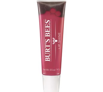 Burt’s Bees Lip Gloss, Lip Shine for Women, 100% Natural Makeup, Pucker