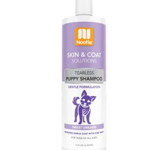 Nootie – Pet Shampoo for Sensitive Skin -?Revitalizes Dry Skin & Coat – Natural Ingredients – Soap, Paraben & Sulfate Free – Cleans & Conditions 16 oz