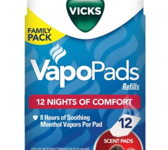 Vicks Vapo Pad Family Pack, 12 Count