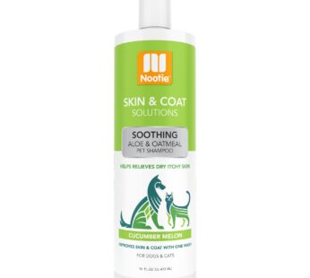 Nootie Soothing Aloe & Oatmeal Shampoo – Cucumber Melon 16 oz