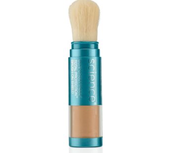 Colorescience Sunforgettable Total Protection Brush-On Sunscreen Mineral Powder for Sensitive Skin, Tan, 0.21 Oz (Pack of 1)