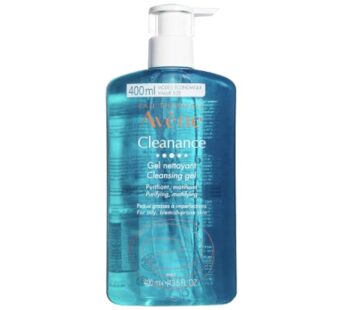 Eau Thermale Av?ne – Cleanance Cleansing Gel – Soap-Free Cleanser for Face and Body – For Blemish-Prone Skin – 13.5 fl.oz.