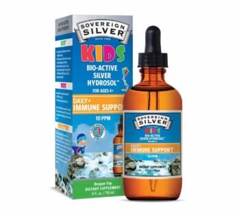 Sovereign Silver Bio-Active Silver Hydrosol for Kids Immune Support, 4 oz.