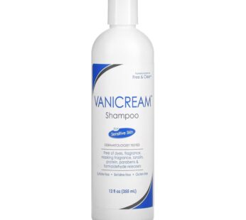 Vanicream Shampoo For Sensitive Skin 12 OZ (Pack of 3)
