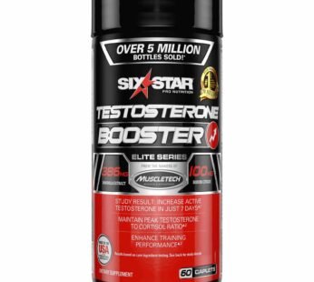 Testosterone Booster for Men Six Star Pro Nutrition Test Booster for Men Extreme Strength + Enhances Training Performance + Scientifically Researched Test Boost Supplement, 60 Pills