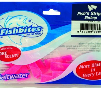 FishBites Fish’n Strips – Shrimp (Pink)