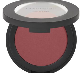 bareMinerals Gen Nude Powder Blush, Mineral-Based Pressed Powder Blush, All Day Wear, Buildable Coverage, Matte Soft Focus Finish, Talc-Free, Vegan