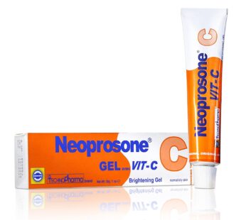 NEOPROSONE, Vitamin C Gel – 1 Fl oz / 30 ml – Brightening Gel Cream for Neck, Face, Body, Armpit, Hands – For Women and Men, with Alpha Arbutin