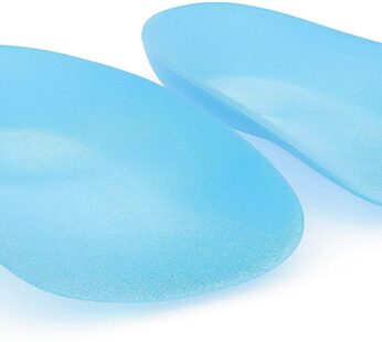 Heel That Pain Gel Plantar Fasciitis Insoles | Heel Seats Foot Orthotic Inserts, Heel Cups for Heel Pain and Heel Spurs | Patented | 100% Guaranteed | Medium (W 6.5-10, M 5-8)