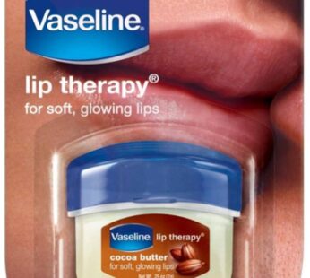 Vaseline Lip Therapy Cocoa Butter, 25 oz (Pack of 5)