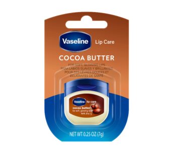 Vaseline Lip Therapy Cocoa Butter.25 oz (Pack of 3)