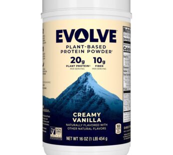Evolve Protein Powder, Ideal Vanilla, 20g Protein, 1 Pound